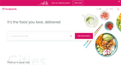 Desktop Screenshot of foodpanda.com.tw